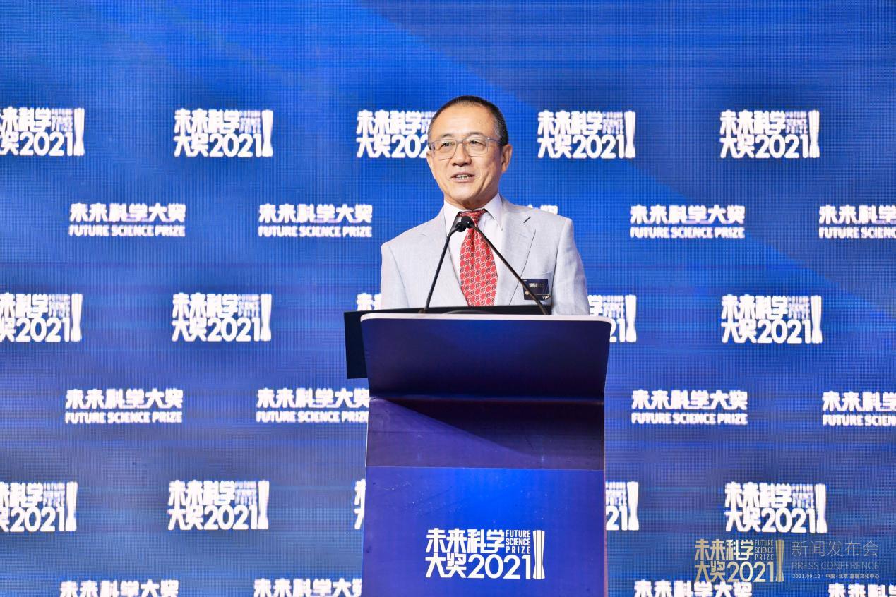 9月12日，高西庆出席未来科学大奖新闻发布会