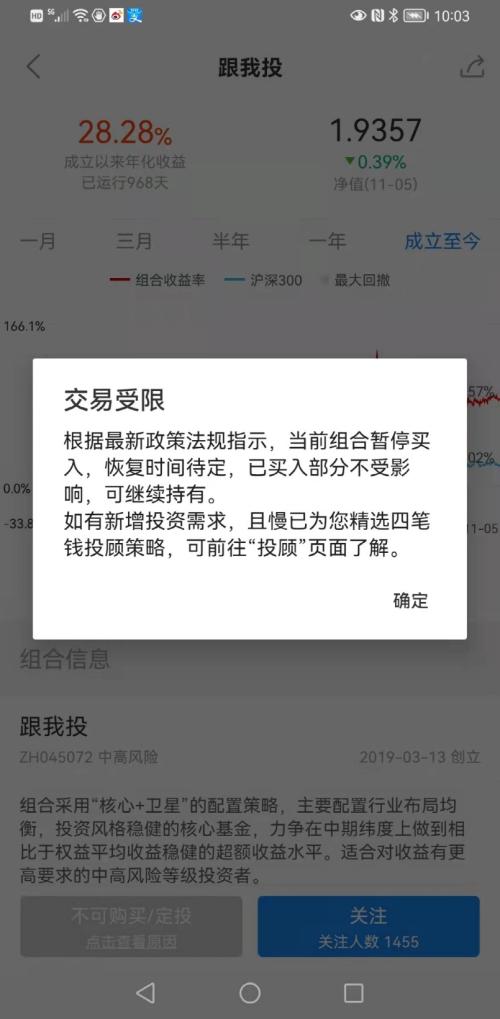 紧急暂停！支付宝、天天基金、新浪…集体出手：这项投资功能迎来巨变！