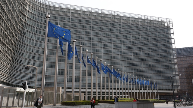 欧盟委员会总部所在地——贝雷蒙大楼  来源：新华社图库